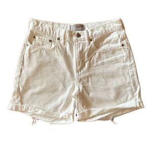 Everlane White Denim Cut Off Shorts Like New!